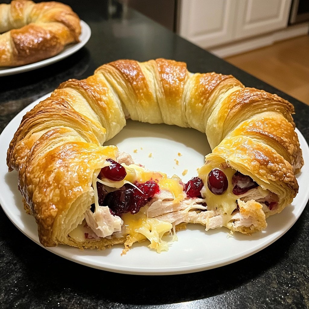 Looking for a Holiday Appetizer Recipe? Try This Turkey Cranberry Crescent Ring!