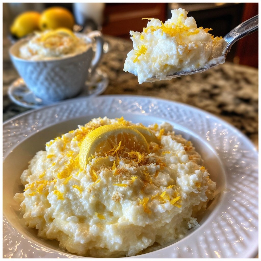 Creamy Lemon Ricotta Rice