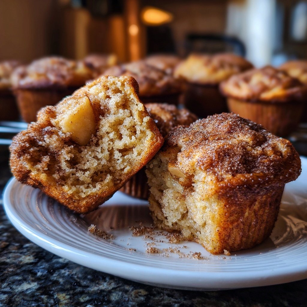 Apple Cinnamon Breakfast Muffins