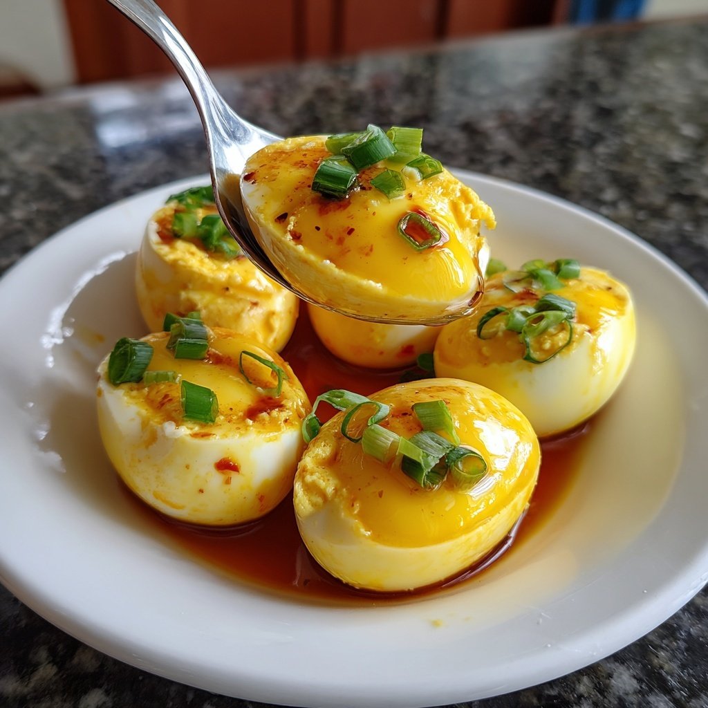 Mayak Eggs (Korean Marinated Eggs)