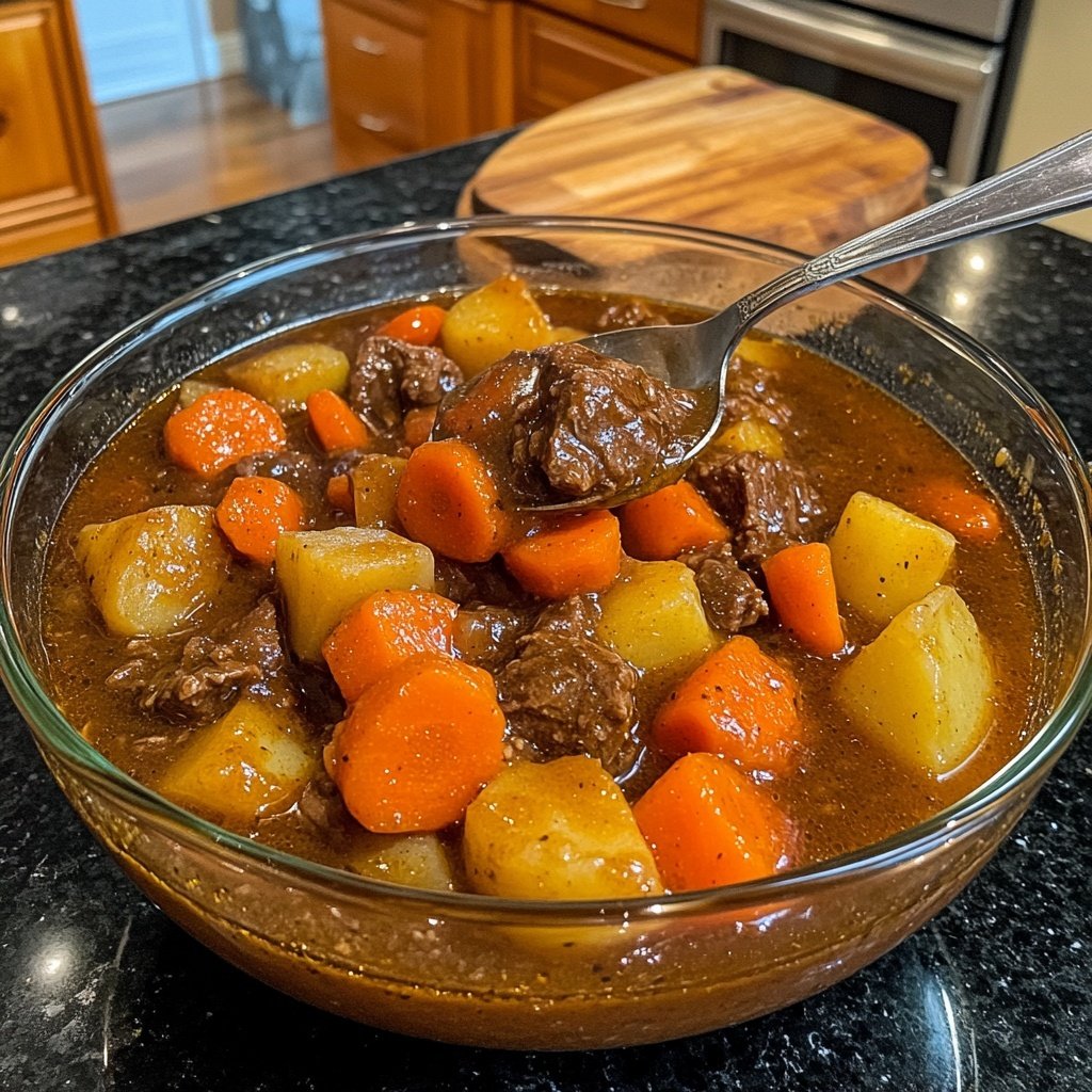 Beef Stew With Carrots and Potatoes