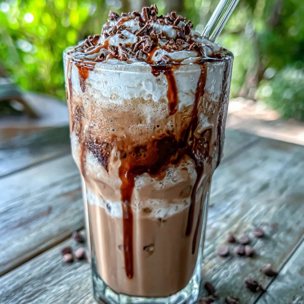Low Calorie Iced Mocha Drink