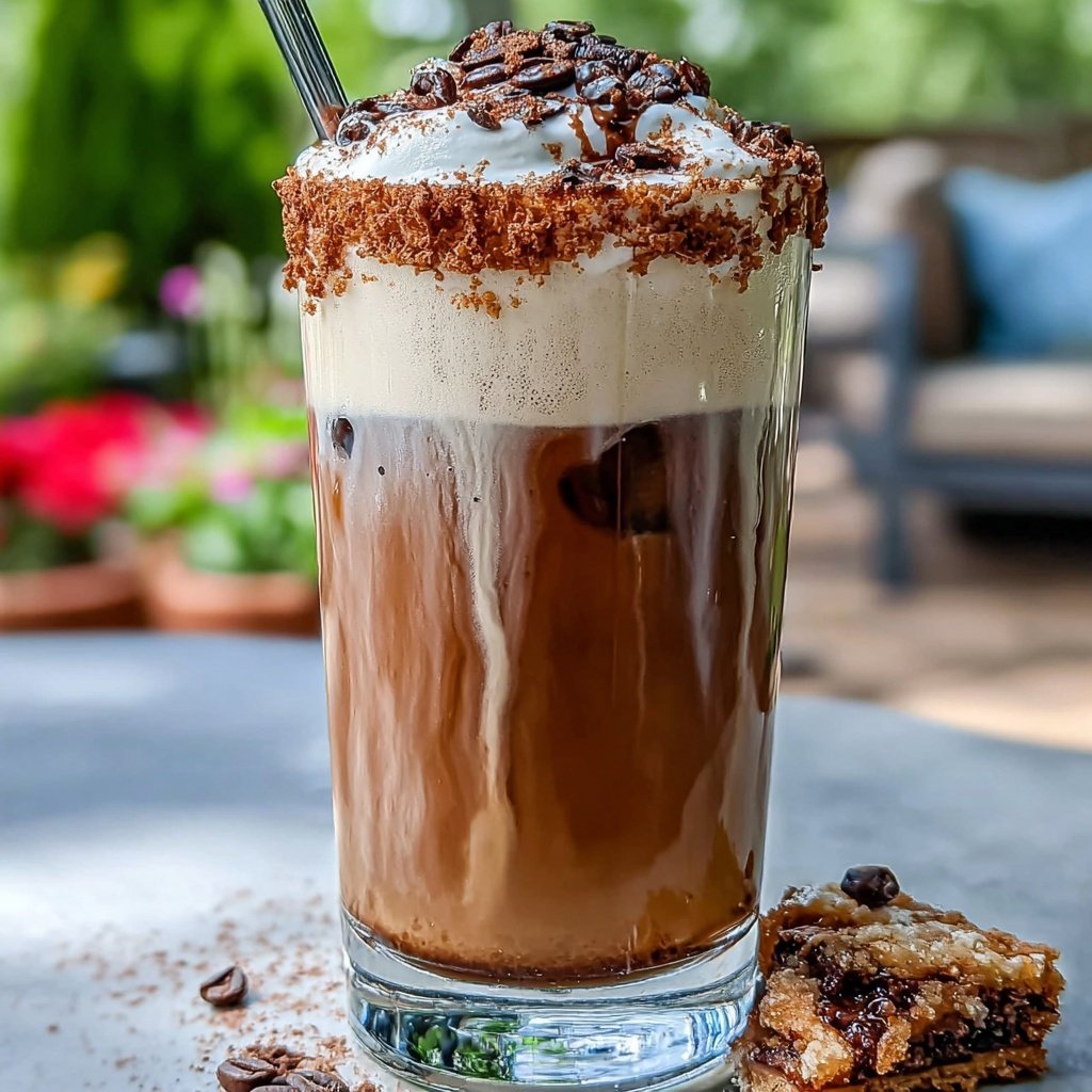 Low Calorie Iced Vanilla Coffee Drink