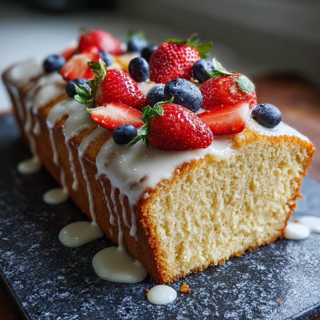 Classic Vanilla Yogurt Loaf Cake