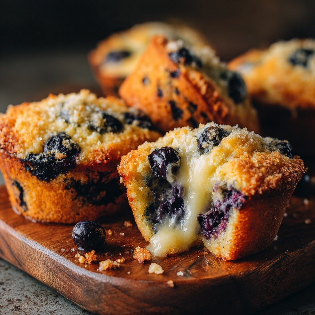 Blueberry Lemon Breakfast Muffins