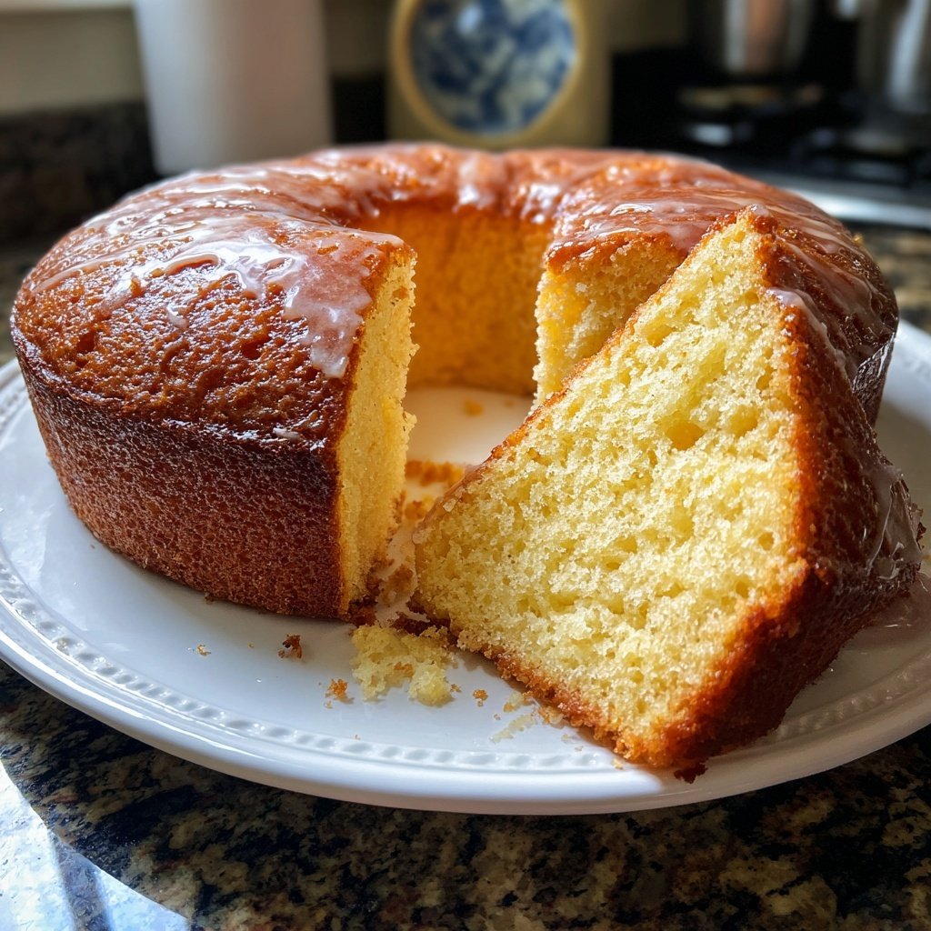 Simple Vanilla Butter Cake