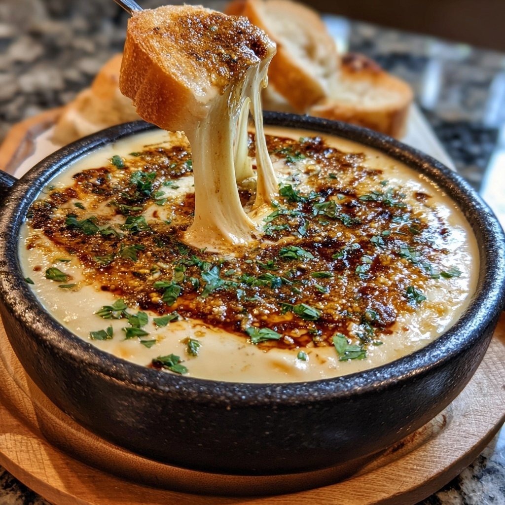 Fondue with Goat Cheese