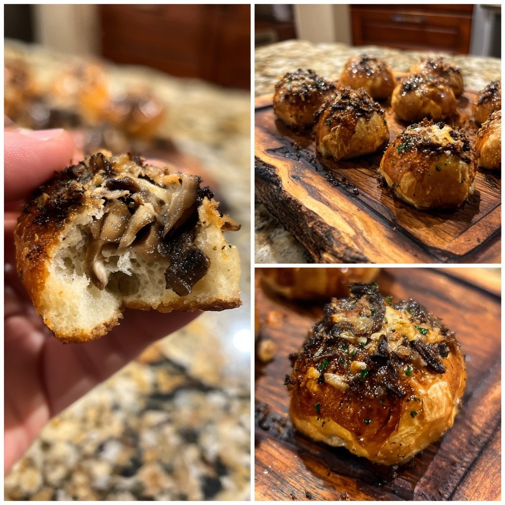 Easy Slider Crispy Mushroom Smash